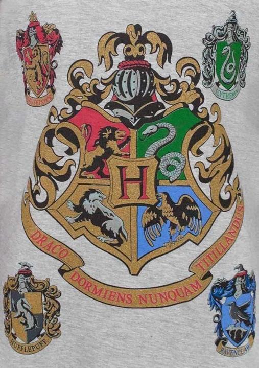 Produktbild offizielles Mädchen Hogwarts Raglan TShirt (116)