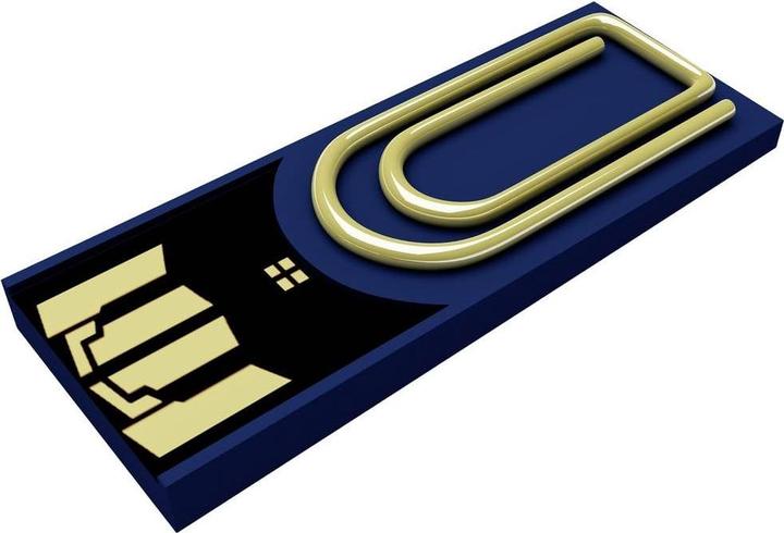 Xlyne clip/me TRUE DOCUMENT USB flash drive Bulk 8 GB Blue CA08OB002 USB 2.0 (8 GB, USB-A)