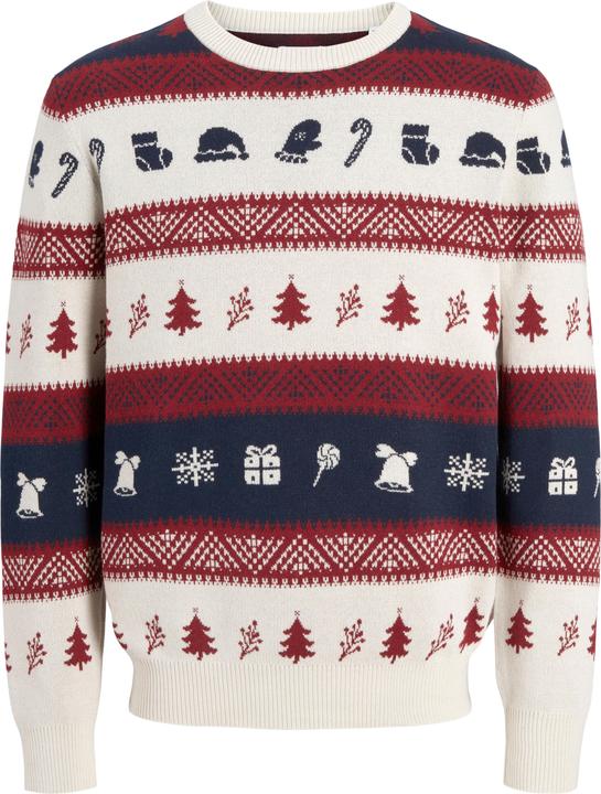 Image du produit Jack & Jones Jjxmas Snowball Knit Crew Neck (S)
