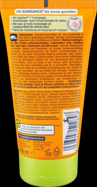 Immagine prodotto dm Sundance SUNDANCE Sport Crema Gel LF50 (Gel solare, SPF 50)