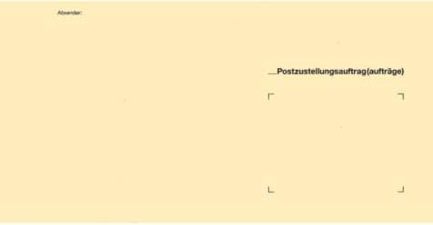 Rnk Enveloppe de distribution 125x235mm jaune au bureau de poste Paquet de 500 pièces (500 x)