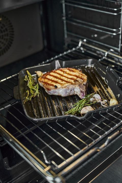 Immagine prodotto Staub Padella per la griglia (24 cm, Padella grill, Ghisa)