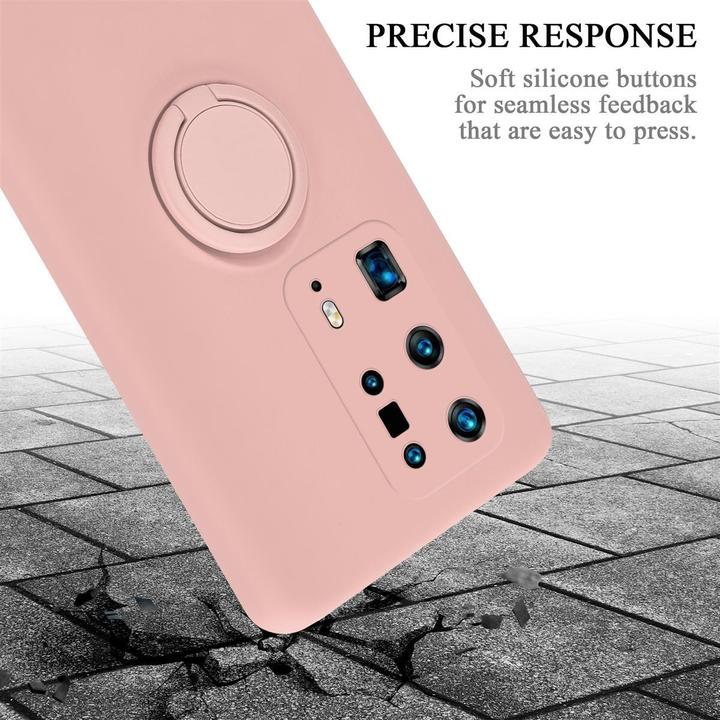 Produktbild Cadorabo TPU Liquid Ring Silicone Case Hülle (Huawei P40 Pro+)
