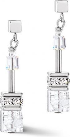 Produktbild Coeur de Lion Ohrstecker Weiss-Silber