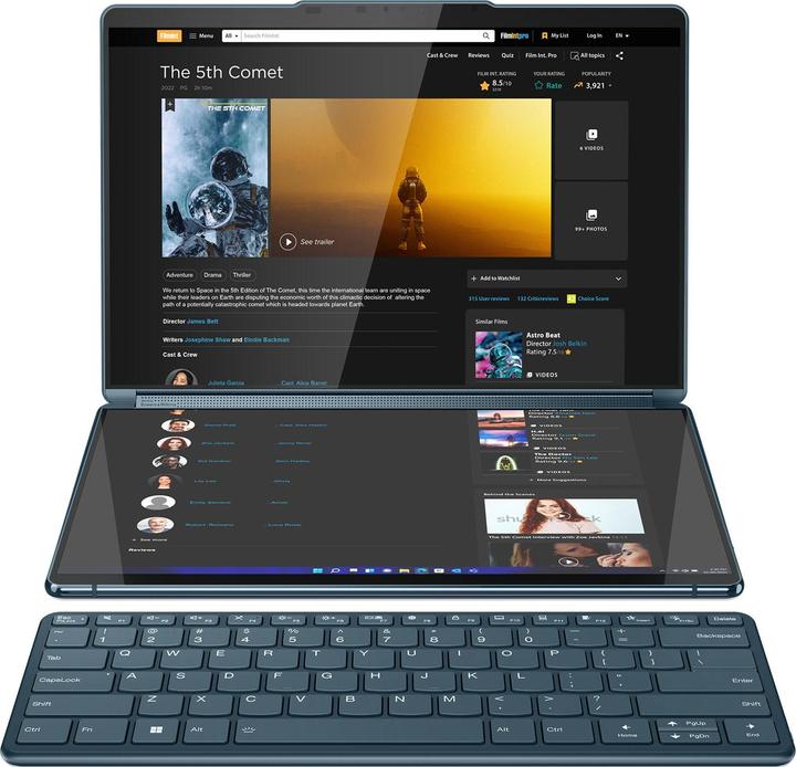 Immagine prodotto Lenovo Yoga Book 9 (13.30", Intel Core i7-1355U, 16 GB, 1000 GB, CH)