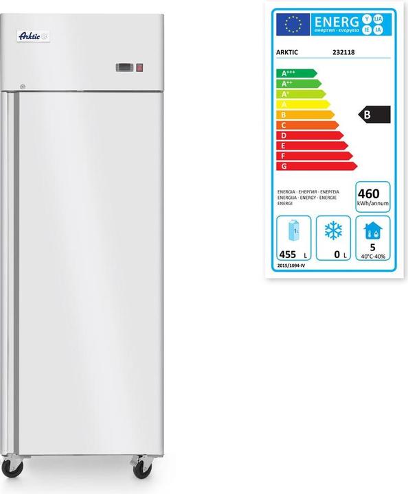 Etichetta energetica Hendi Frigorifero Profi Line (670 l)