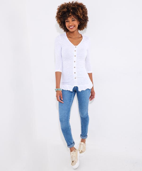 Immagine prodotto Joe Browns Longline Rouched Front Jersey Top (36)