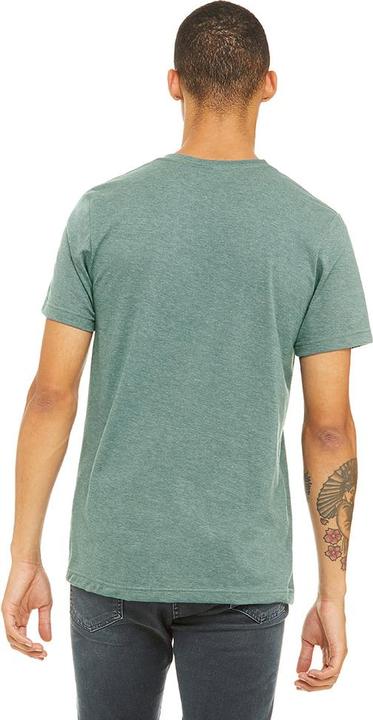 Actual product image Bella Canvas Adults Unisex Heather Cvc Short Sleeve T-Shirt (XXL)