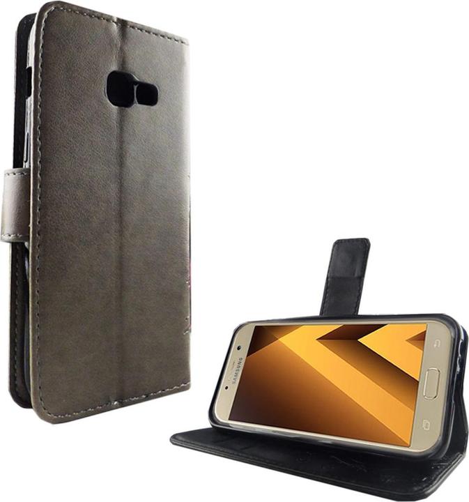 Produktbild König Design Hülle Handy Schutz für Samsung Galaxy A3 (2017) Case Cover Tasche Wallet Etui (Samsung Galaxy A3 (2017))