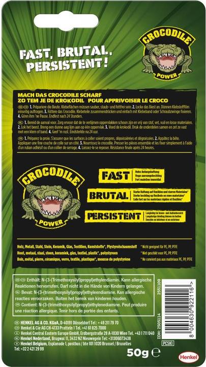 Produktbild Pattex CROCODILE - Universalkleber (50 g)