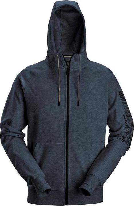 Produktbild Snickers Workwear 28954500007 Logo Full-Zip Hoodie Dunkelblau XL (XL)