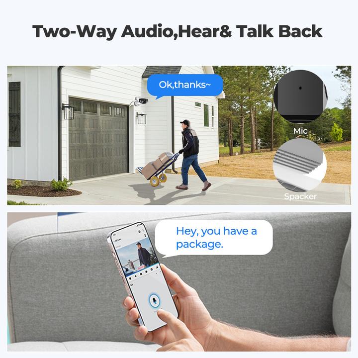 Actual product image Reolink Duo Series P730-4K 8MP (4608 x 1728 pixels)