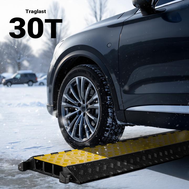 Image du produit Wiltec Canal Pont de câble 50t 40km/h Protection anti-collision 95x49x8cm Canal de câble (Pont de câbles, 95 cm)