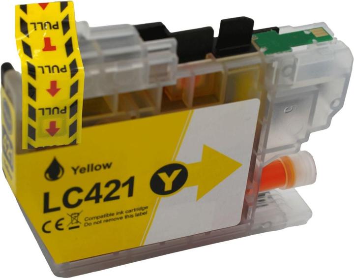 Actual product image Hermex Compatible ink cartridge for Brother MFC-J1010DW (Y)