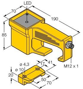 Actual product image Turck Read/write head