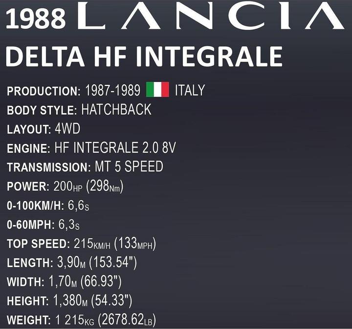 Produktbild Cobi Lancia Delta
