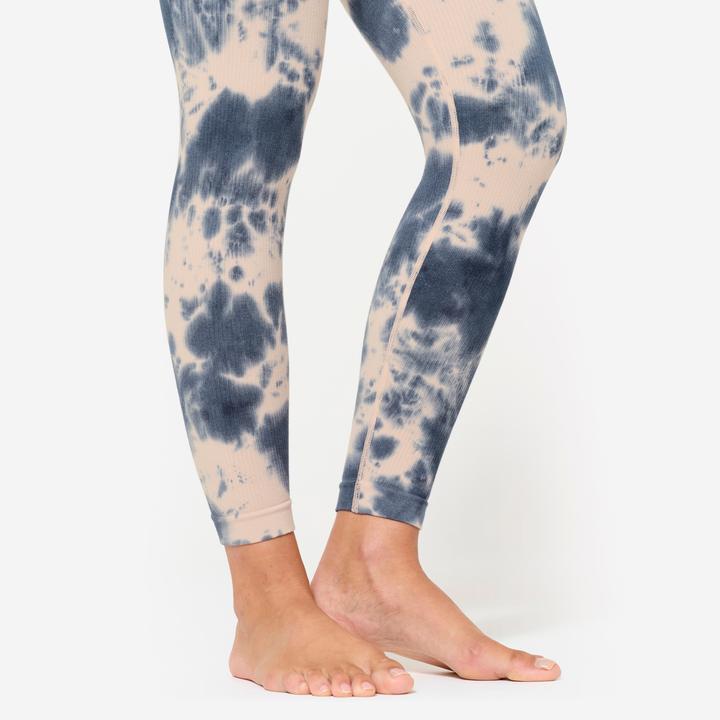 Immagine prodotto Domyos Leggings Damen hohe Taille - rosa/blau (XXL)