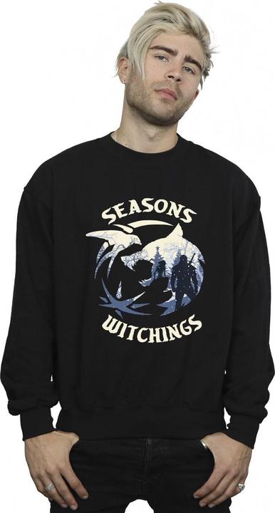 Immagine prodotto Netflix The Witcher Christmas Wolf Felpa Uomo (5XL)
