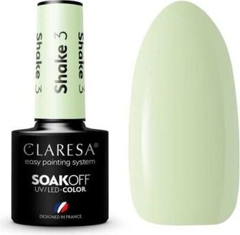 Actual product image Claresa Soak Off Uv/Led Shake Gel Polish 3 5G (5 ml)