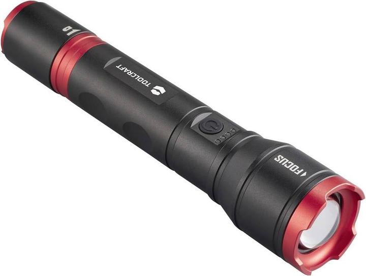 Actual product image Toolcraft Handlampe verstellbar, Einstellbare Punktgrösse, mit Stroboskopmodus (21.40 cm, 1200 lm)
