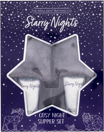 The Indulgent Bathing Starry Nights Cosy Night Slipper Set (Körperpflegeset)