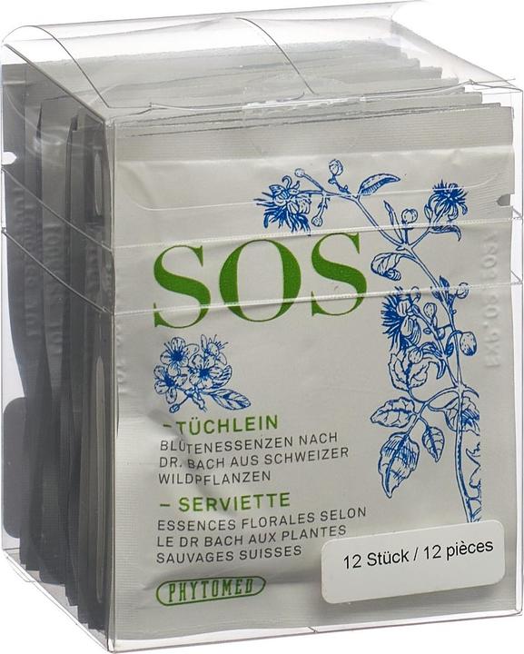 Image du produit Phytomed SOS Serviettes (12 pièce(s), Lingettes, 100 g)
