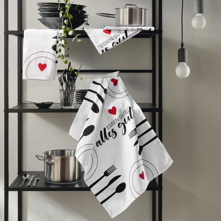 Actual product image Erwin Müller Tea towel 4-pack (50x70 cm)