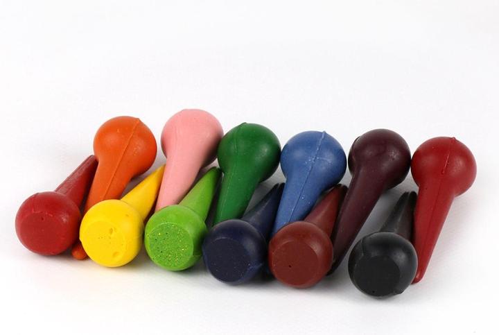 Produktbild ÖkoNorm Maltropfen (Blau, Gelb, Grün, Rot, Schwarz, Rosa, Orange, Braun, 12 x)
