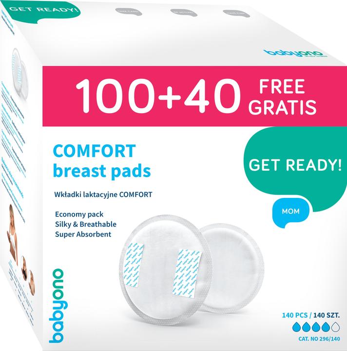 Productafbeelding Babyono COMFORT bh-inzetstukken, 140 stuks. (140 x)