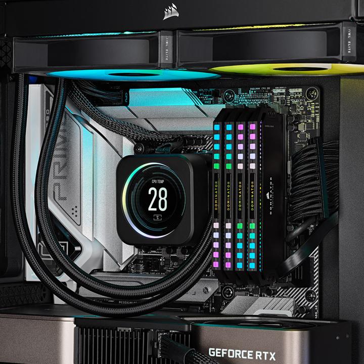 Produktbild Corsair Dominator Platinum RGB (2 x 32GB, 6400 MHz, DDR5-RAM, DIMM)