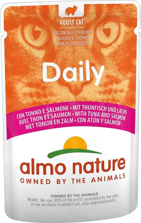 Almo Nature Daily Menu Thunfisch & Lachs (Adult, 1 Stk., 70 g)