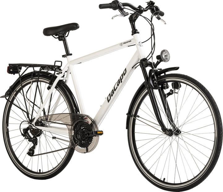 Produktbild Trekkingrad Herren 28" Montreal weiss Touren Bike 21 Gänge RH 53 cm (53 cm)