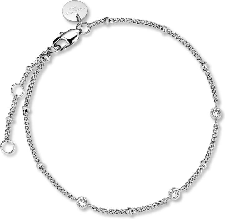 Image du produit Rosefield Bracelet en acier avec cristaux TOCCOMBO JTBTS-J431 (L) (19.50 cm, Acier inoxydable)