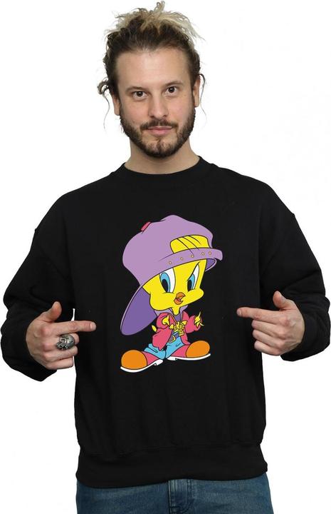 Immagine prodotto Looney Tunes Tweety Pie Hip Hop Felpa Uomo (S)