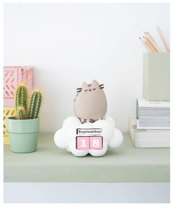 Actual product image NoName PUSHEEN - Calendrier Perpétuel 3D en Résine - '10x12x13cm' (10 x 13 cm, Hardcover)