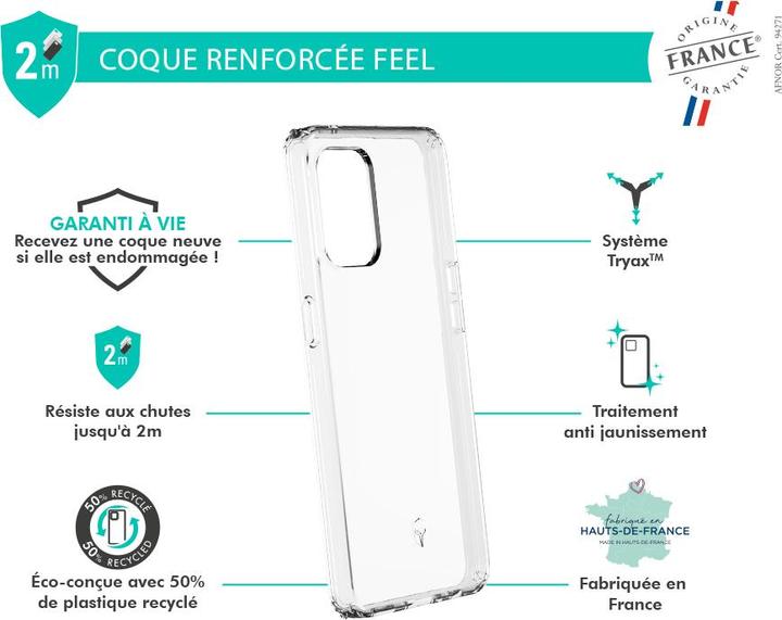 Image du produit Force Case Feel Étui pour téléphone portable Series (Oppo Reno8 Lite)