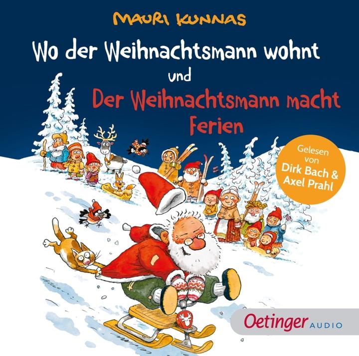 Immagine prodotto Dove vive Babbo Natale e Babbo Natale va in vacanza (Mauri Kunnas, Tedesco)