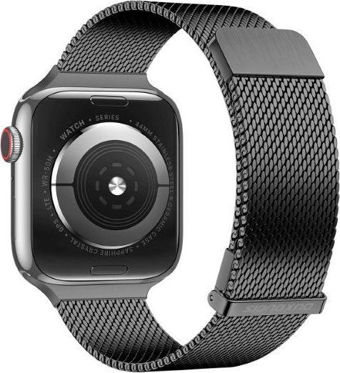 Immagine prodotto Dux Ducis Cinturino Milanese Pro (40 mm, 41 mm, 38 mm, Acciaio inossidabile, Apple Watch Serie 4, Apple Watch Serie 5, Apple Watch Series 3, Apple Watch Serie 6, Apple Watch SE (2022/2023), Apple Watch Series 8, Apple Watch Series 9)
