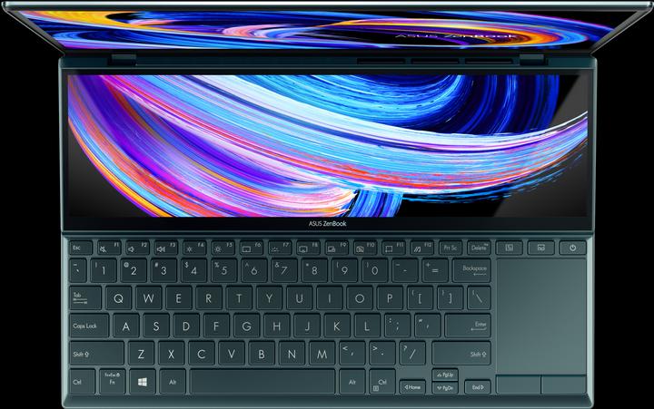 Productafbeelding ASUS ZenBook Duo 14 UX482EG-HY016R - Core i7 1165G7 / 2,8 GHz - Win 10 Pro - 32 GB RA (14", Intel Core i7-1165G7, 32 GB, 1000 GB, NL)