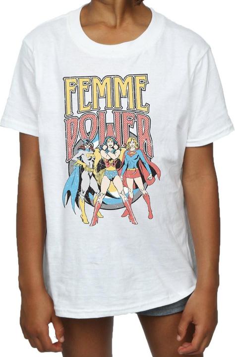 Produktbild Mädchen Femme Power TShirt aus Baumwolle (140, 146)