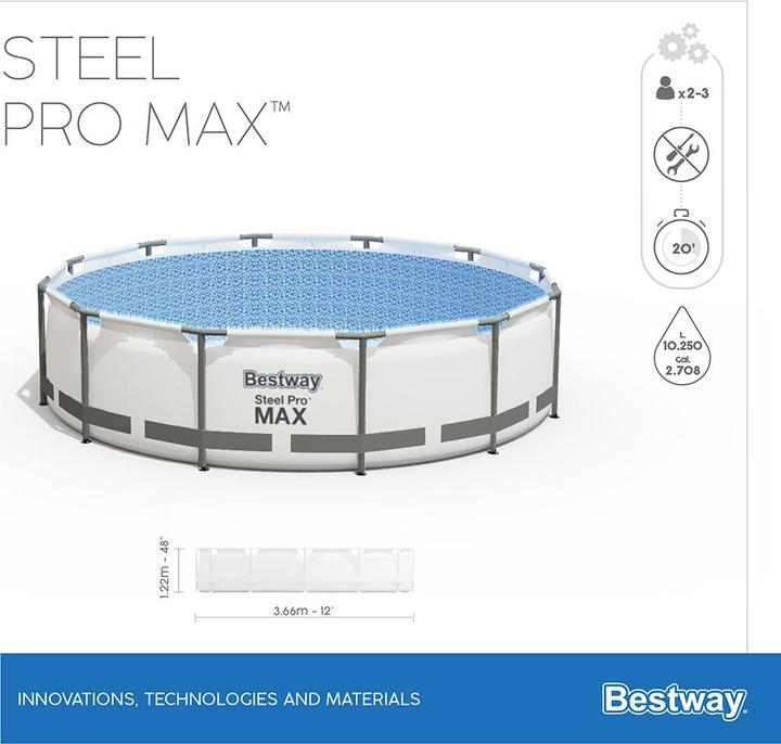 Actual product image Bestway Steel Pro Max Set (Ø 366 x 122 cm)