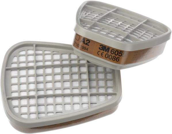 Actual product image 3M Filter A2 for paint spray mask (A2P2, 1 x)