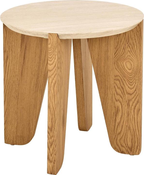 Produktbild AC Design Dockland-Beistelltisch Alea-Stoff grün 61, Basis (50 x 50 cm)