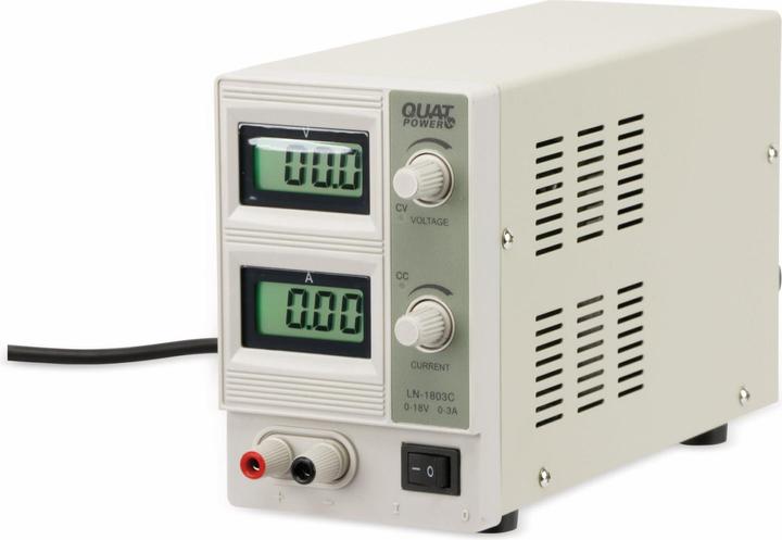 Produktbild QuatPower Netzgerät LN-1803C 0...18V-, 0...3A, LCD