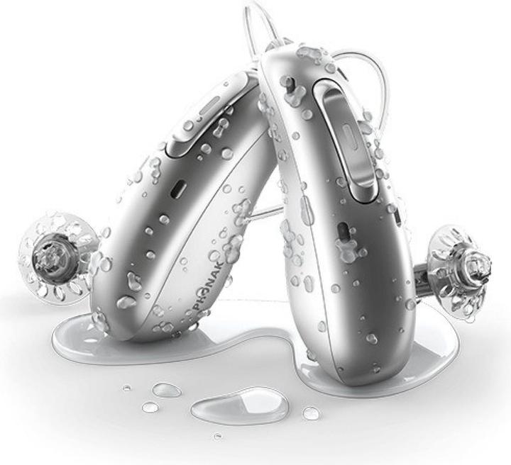 Actual product image Phonak Audeo Lumity Life 30-R - rechargeable&waterproof premium hearing aid - 1 piece