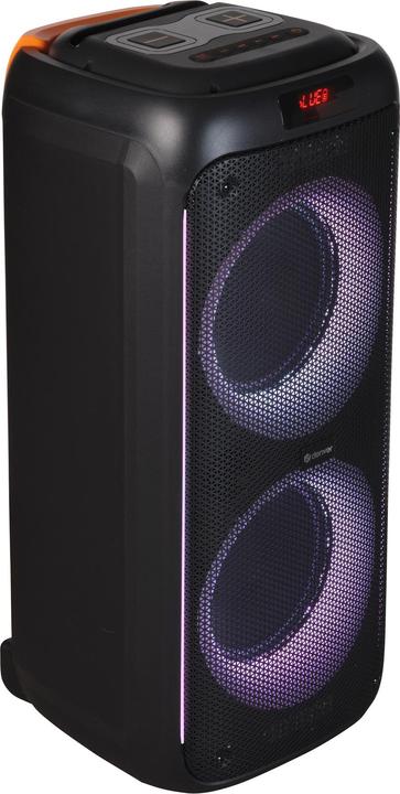 Actual product image Denver BPS-458 BT Party Speaker black (4 h, Rechargeable battery operated)