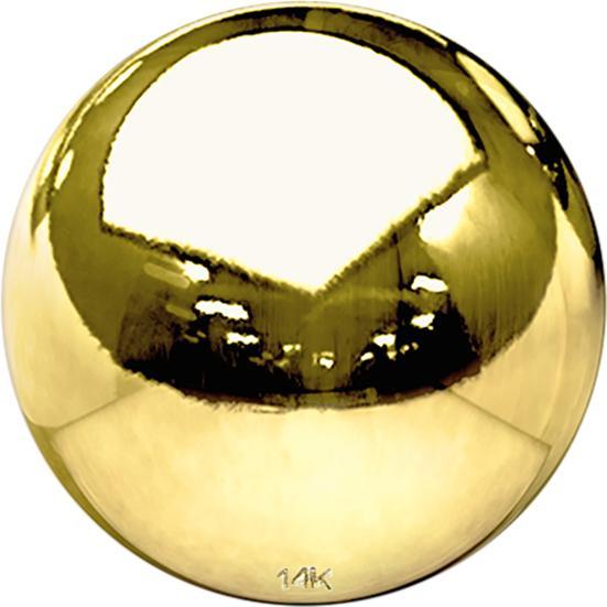 Actual product image Star Piercing Micro ball 14k gold (without brass, 14k gold)