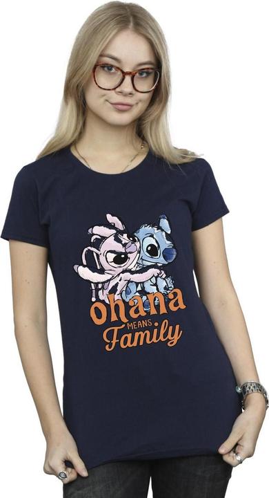 Produktbild Disney Lilo And Stitch Ohana Angel Hug TShirt (L)