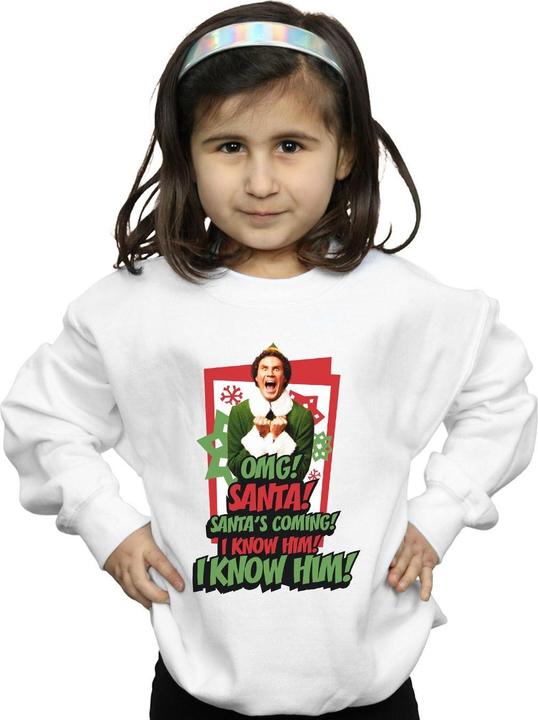 Image du produit Elf - Sweat OMG SANTA - Fille (140, 146)