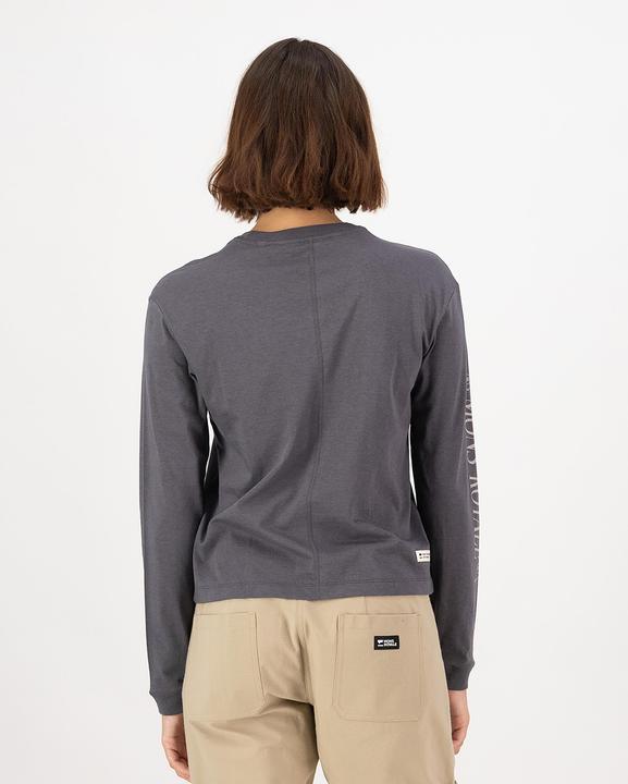 Actual product image Mons Royale Yonder Merino Organic Cotton Long Sleeve (XS)